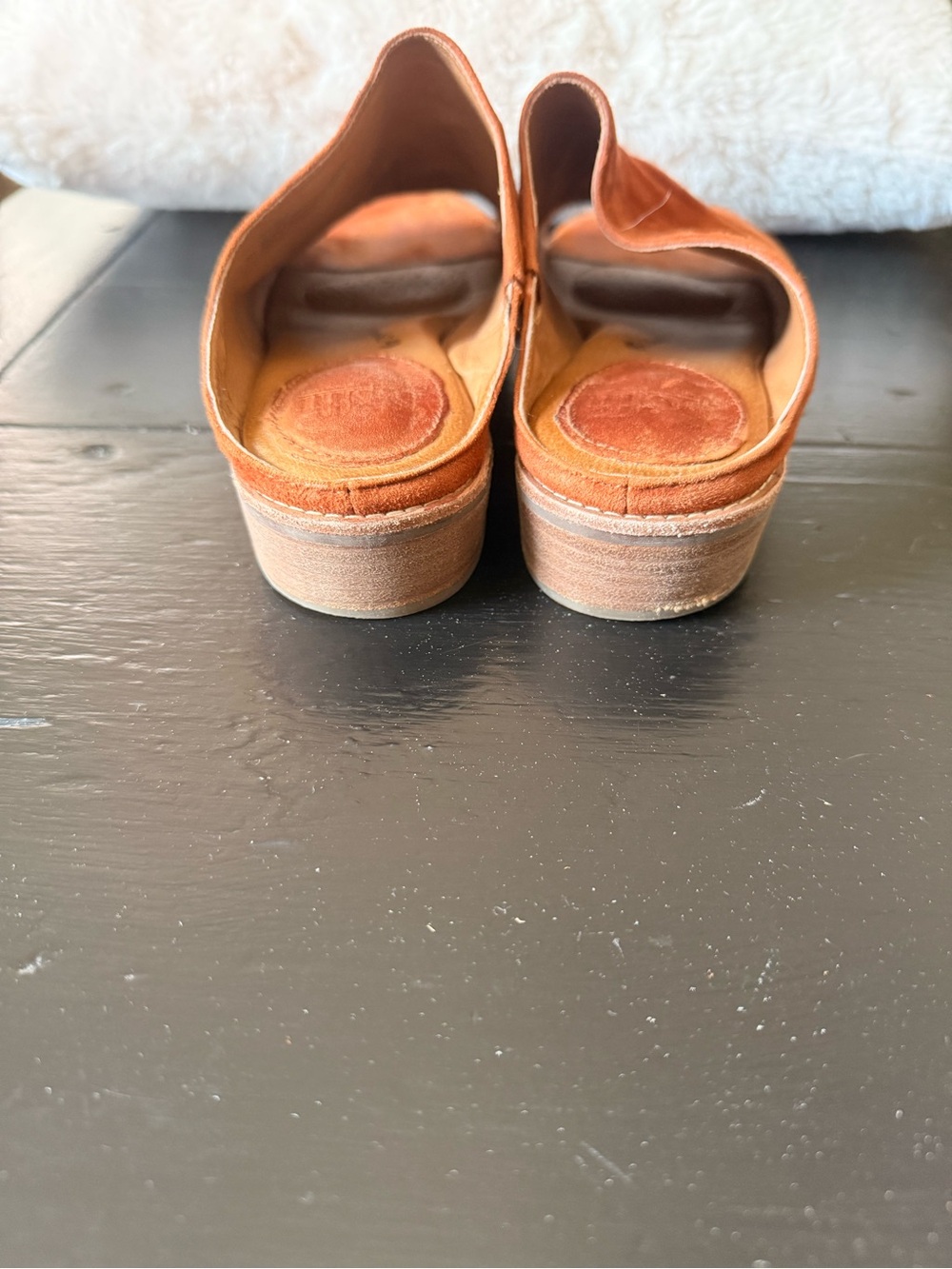 Sofft Womens Netta Suede Open Toe Slip On Sandals - Picture 6 of 8